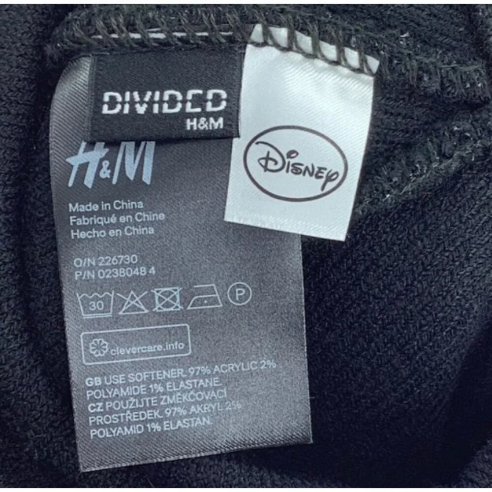 Disney‎ Mickey Mouse Beanie with Poms Ears H&M Divided One Size